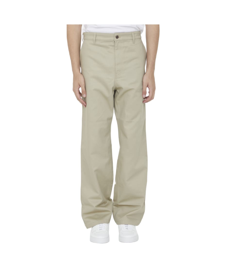 CELINE|CHINO PANTS (GOURMETTES PANTS (2P76A547Z 01OW)) Celine Twill Chino Pants | italist