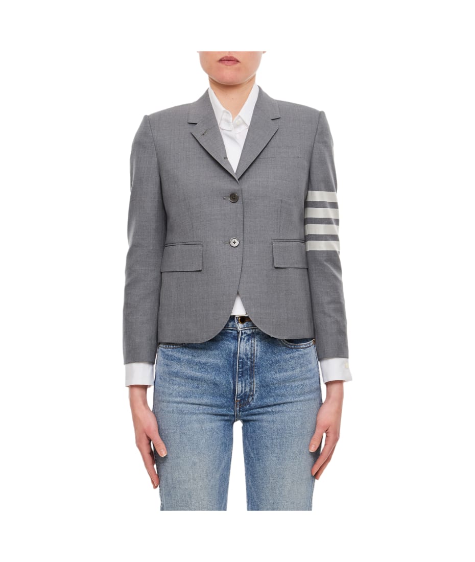 ジャケット THOM BROWNE FW24 SINGLE-BREASTED JACKET (FBC010V_06146035) THOM BROWNE FW24 SINGLE-BREASTED JACKET (FBC010V_06146035