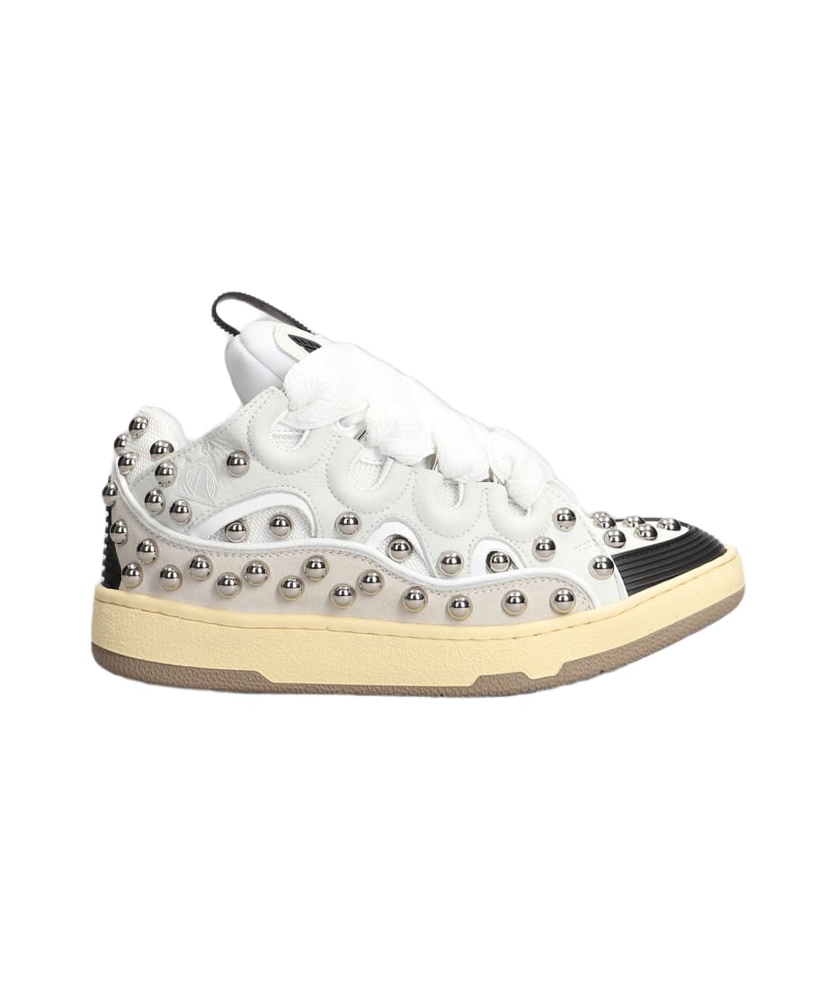 Lanvin Curb Sneakers - White | eBay