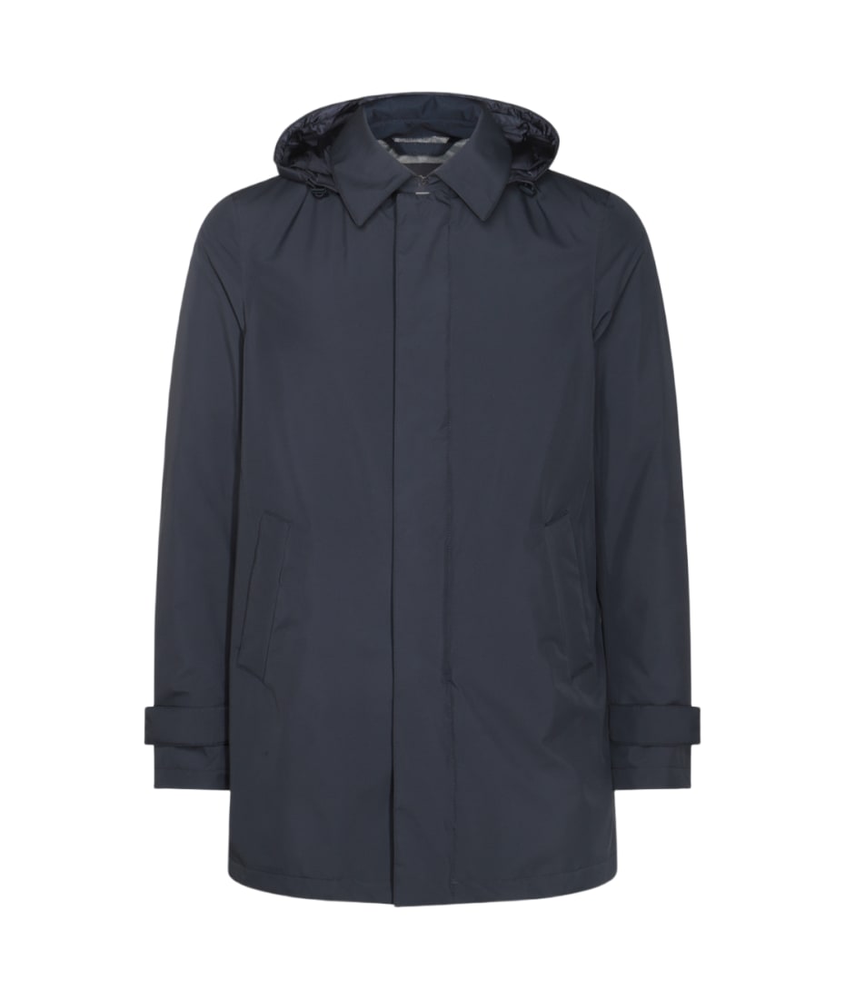 Herno Blue Down Jacket italist