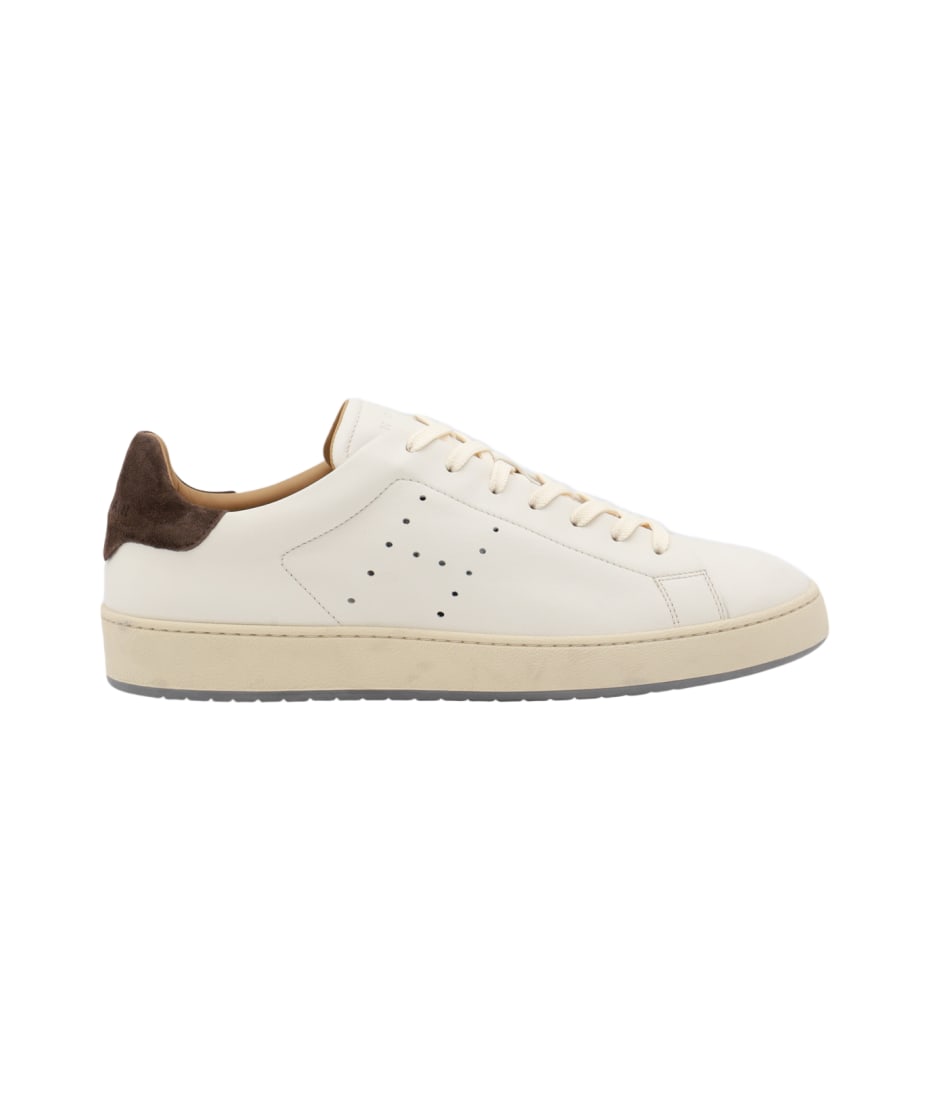 Hogan White Leather Sneakers | italist