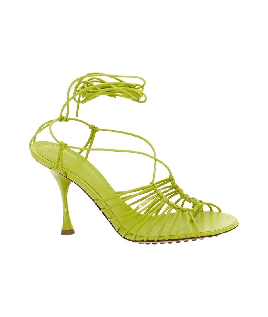 BOTTEGA VENETA BOARD MULES 90MM PEAR NEW SEASON PARLOUR X