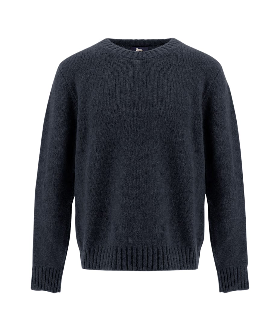 【送料&関税込】Herno Round Neck Sweater Herno Crew-neck Knit | italist