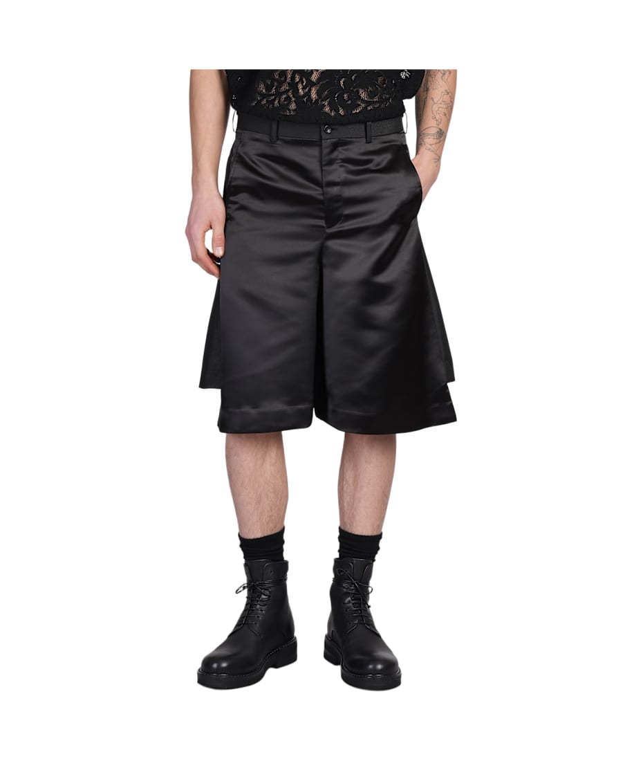 25SS Comme des Garçons Homme Plus shorts Comme Des Garçons Homme Plus Shorts In Black Polyester