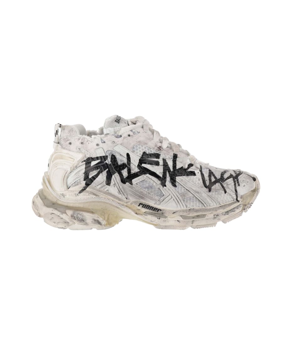 Balenciaga Runner Graffiti Sneakers | italist