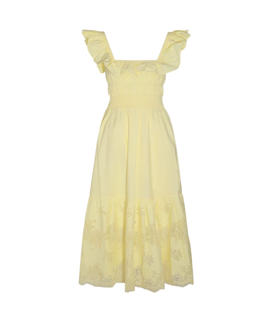 Self portrait yellow dress hotsell