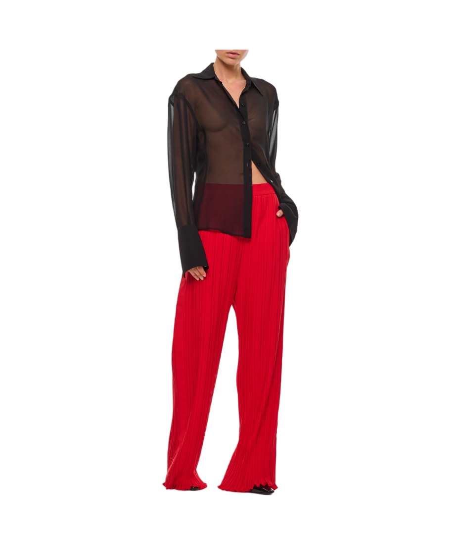 【関税込み】lanvin Pleated pants Lanvin Pleated Pants | italist