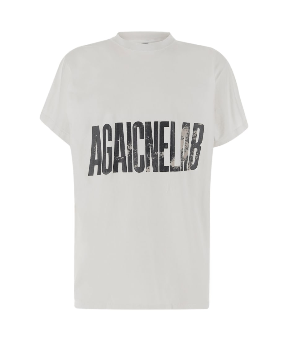 Balenciaga Cotton T shirt With Agaicnelab Pattern italist ALWAYS LIKE A SALE