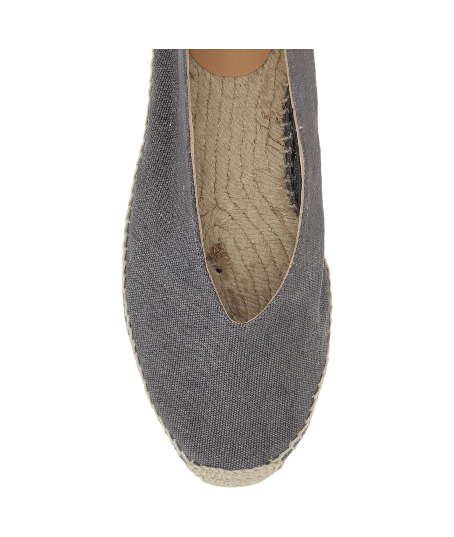 スリッポン Castaner SS25 ESPADRILLA GEA (GEA 2 002 OLIVE) SAND EMBETADA GEA MADE WITH CANVAS WITH 2 HEIGH | CASTAÑER