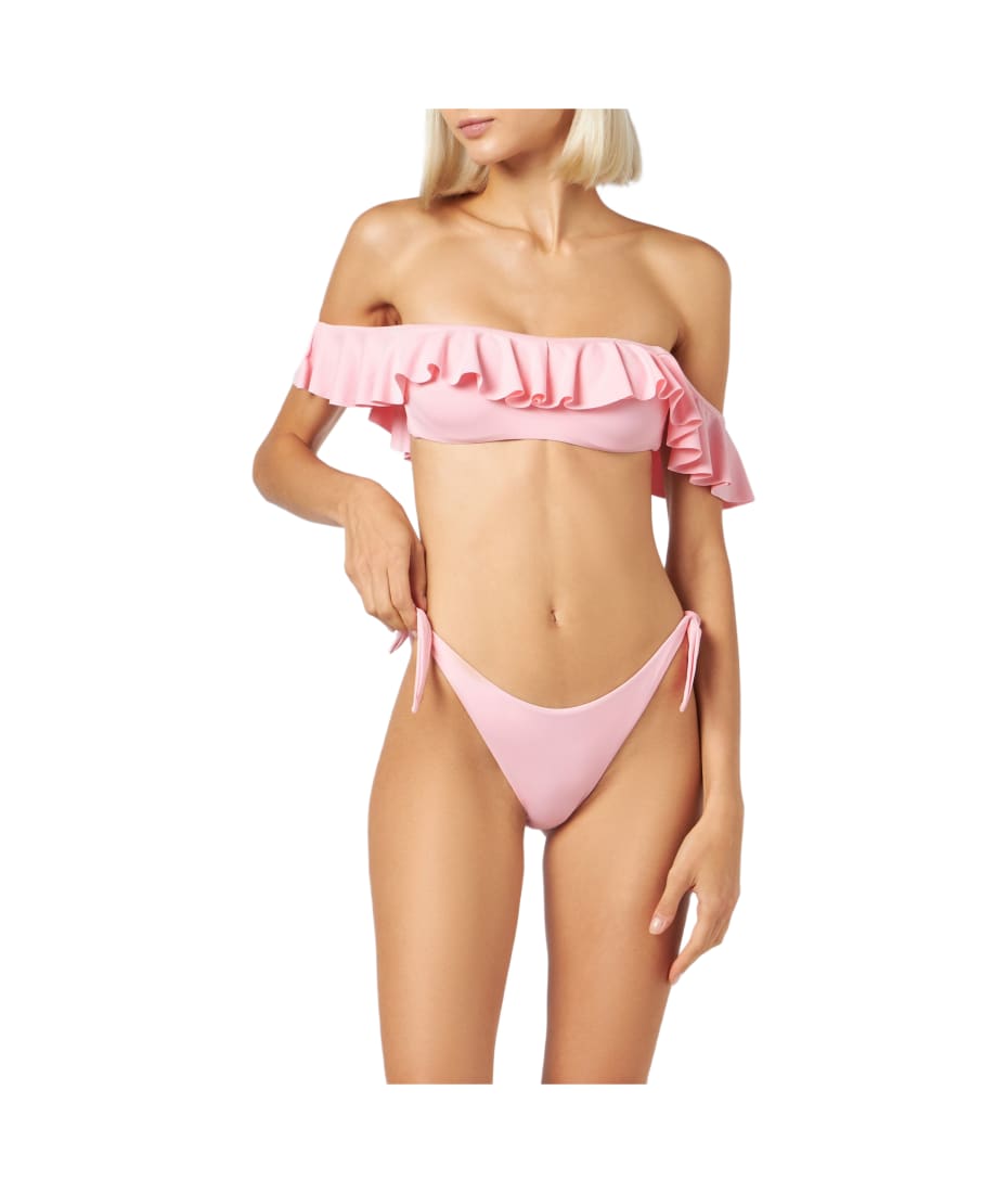 Off the shoulder bikini top sale