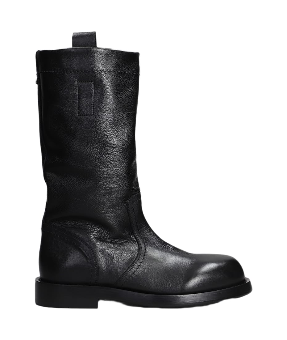 Ann Demeulemeester Bente Boots In Black Leather italist, ALWAYS