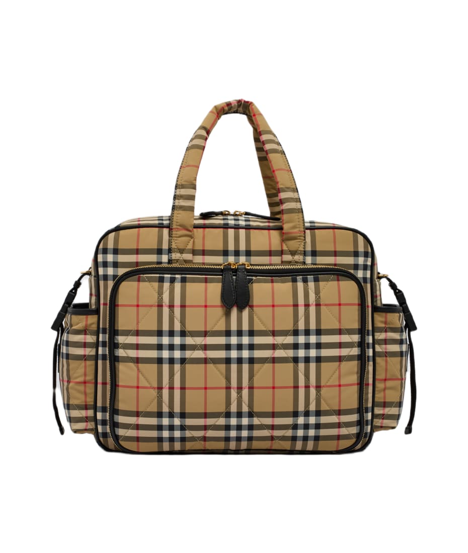 Burberry diaper tote sales