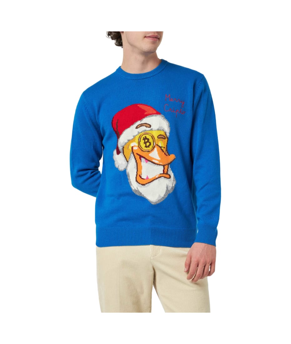 MC2 Saint Barth Crewneck Sweater Heron With Crypto Ducky Jacquard | Crypto  Puppets Special Edition | italist, ALWAYS LIKE A SALE