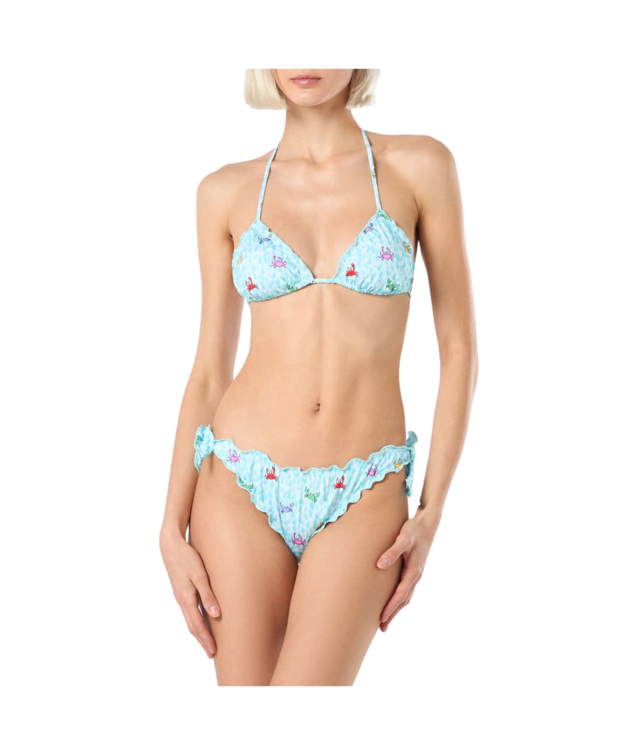 MC2 Saint Barth Woman Crab Triangle Classic Bikini Sarius