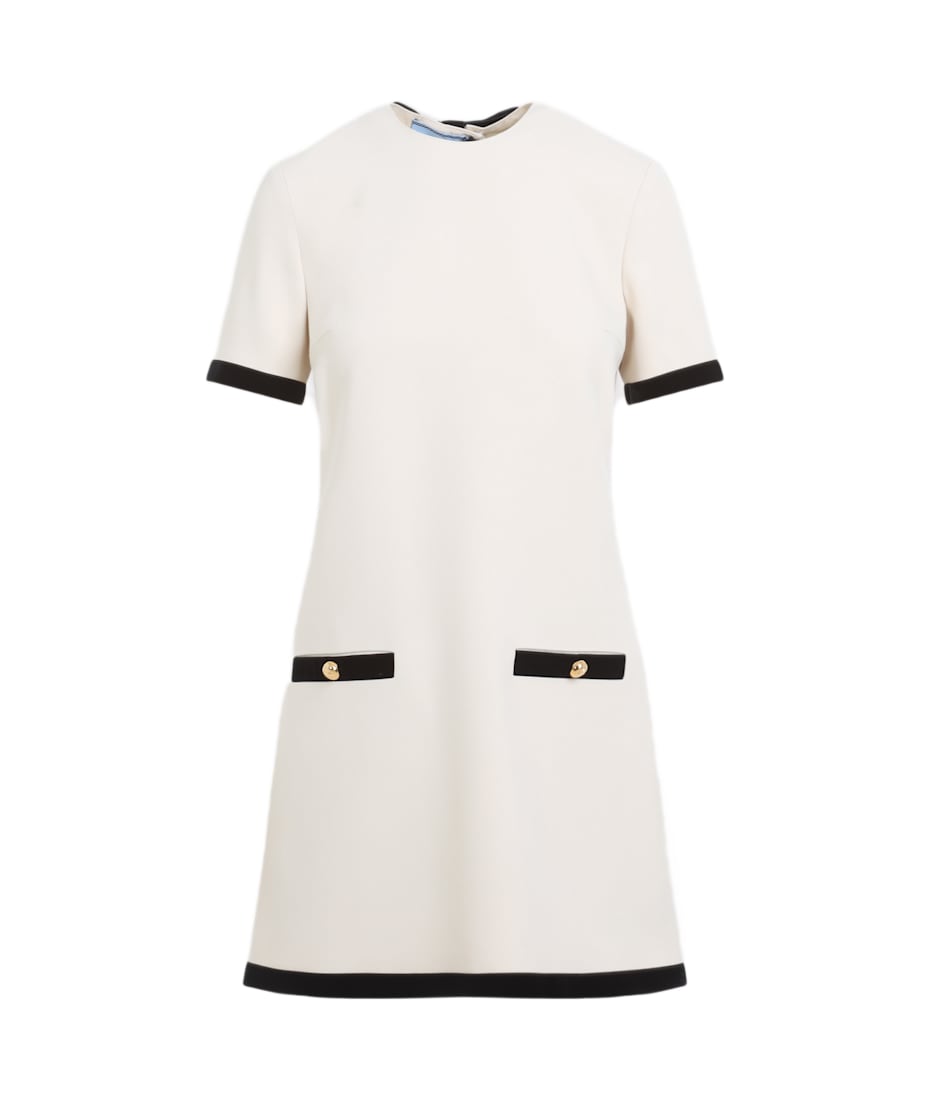 【PRADA】BIG Sale★SABLE ドレス Prada Sablé Dress with Bows | Saks Fifth Avenue