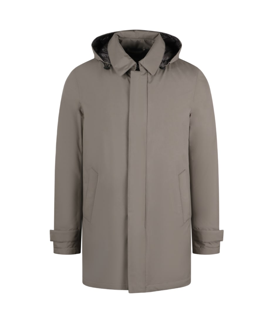 Herno laminar trench coat on sale