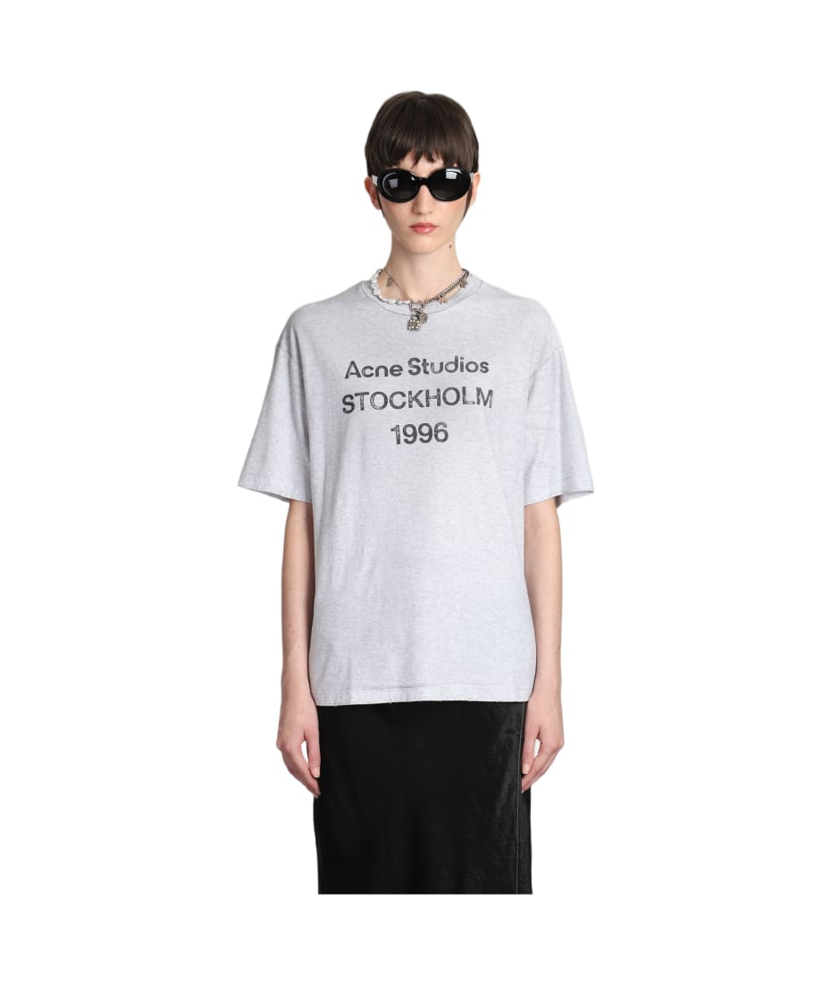Acne Studios Stockholm 1996 Stamp T-shirt Pale Orange Men's - US