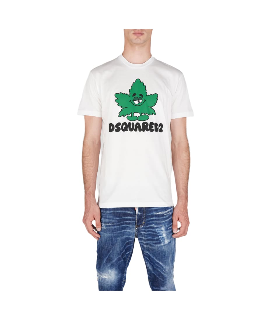 Dsquared2 White D2 Maple Leaf Cool T shirt italist ALWAYS LIKE A SALE