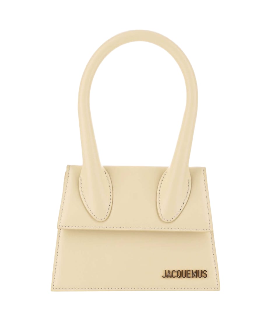 Cream new arrivals jacquemus bag