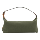 EERA GREEN CANVAS LONG MOON ショルダーバッグ