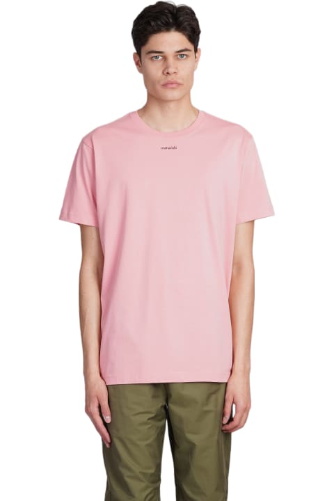 Maharishi Clothing for Men Maharishi T-shirt In Rose-pink Cotton