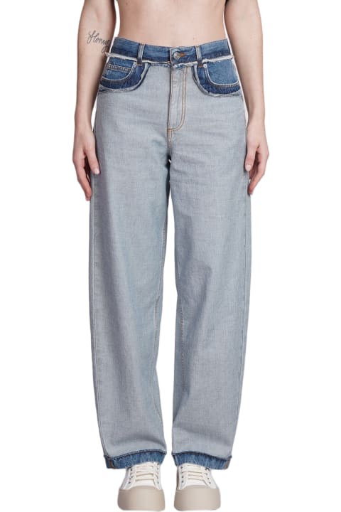 Marni Jeans for Women Marni Raw-cut Edge Wide-leg Jeans