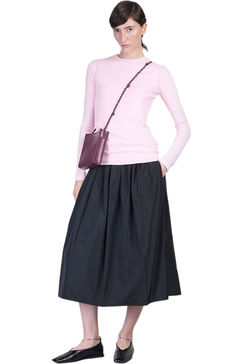 Jil Sander for Women Jil Sander T-shirt 3-pack In Rose-pink Cotton