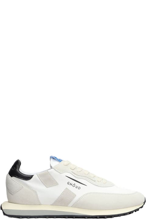 GHOUD Sneakers for Men GHOUD Rush Low Sneakers In White Suede And Fabric