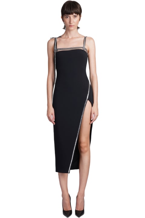 David Koma for Women David Koma Dress In Black Viscose