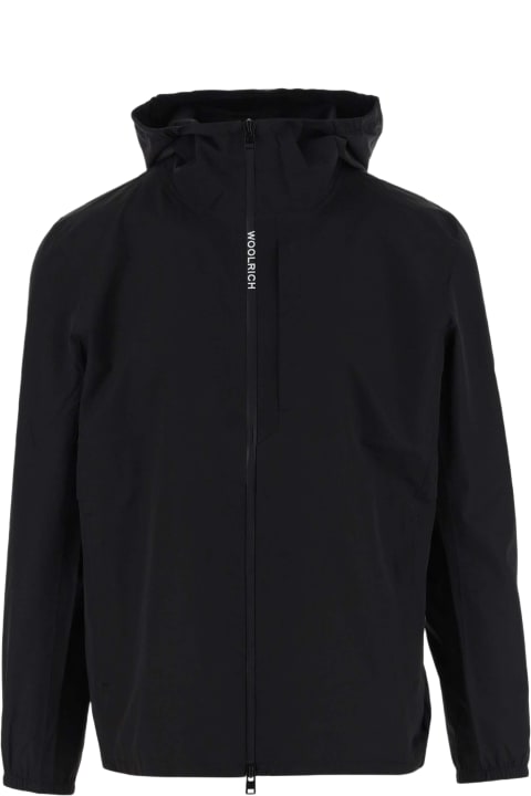Woolrich Coats & Jackets for Men Woolrich Pacific Waterproof Jacket With Hood
