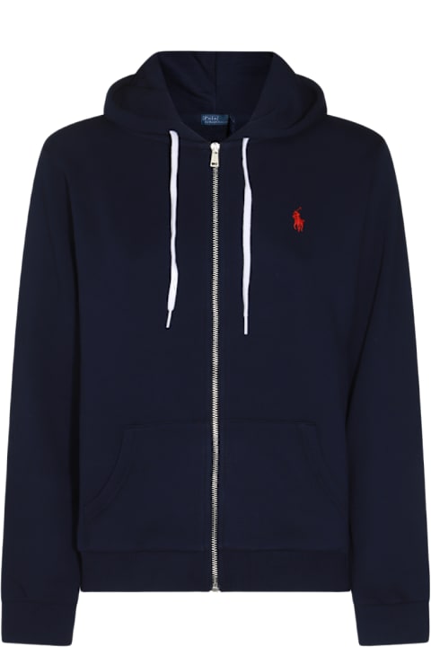 Homeware Ralph Lauren Blue Cotton Sweatshirt