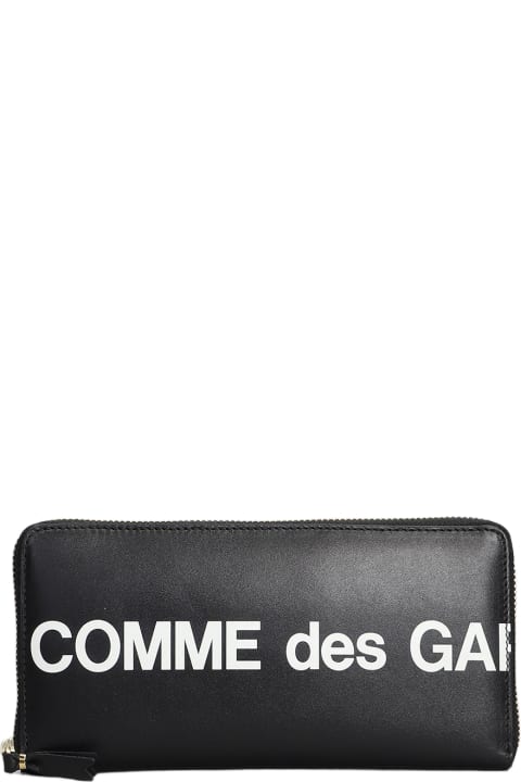 Wallets for Women Comme des Garçons Wallet Wallet In Black Leather