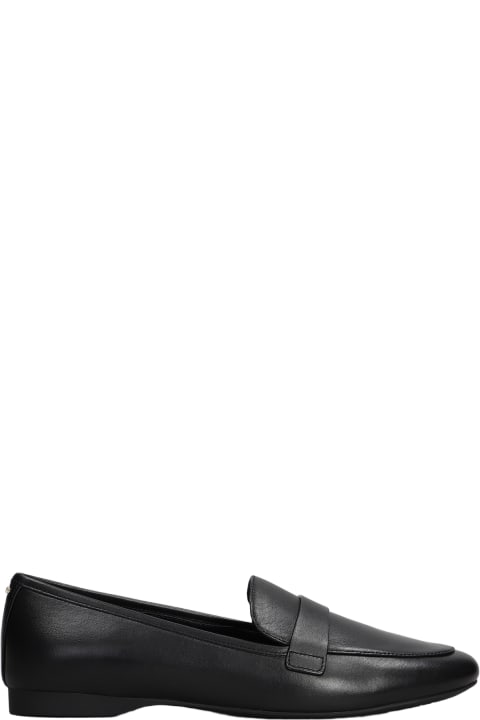Michael Kors for Women Michael Kors Regan Flex Loafers In Black Leather