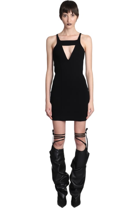 Rick Owens Dresses for Women Rick Owens Sling Mini Dress Dress In Black Viscose