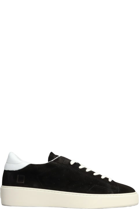 D.A.T.E. Sneakers for Men D.A.T.E. Levante Sneakers In Black Suede