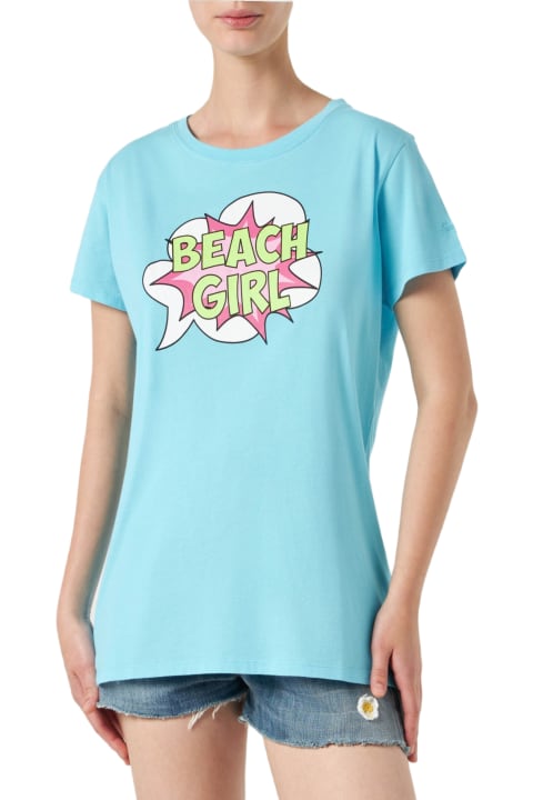Homeware MC2 Saint Barth Beach Girl Print T-shirts For Women