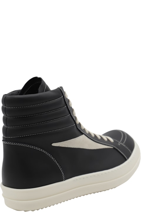 Rick Owens Sneakers for Men Rick Owens Black And White Sneakers