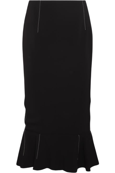 Marni Skirts for Women Marni Black Viscose Blend Skirt