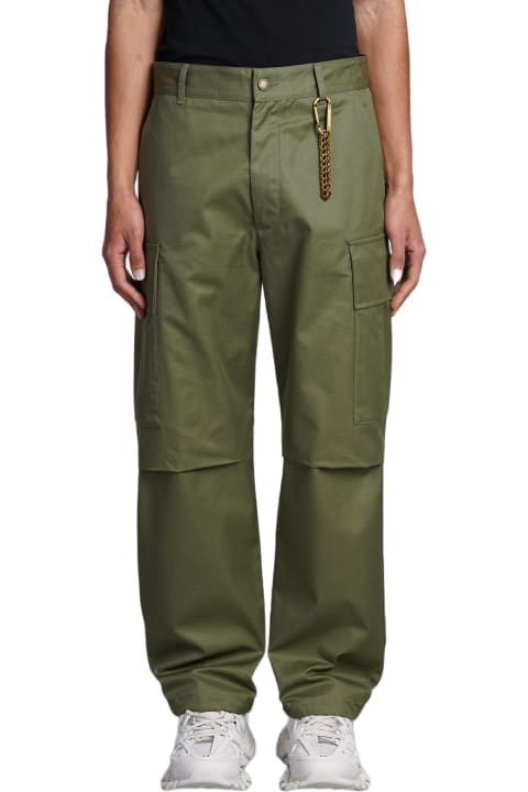 DARKPARK Pants for Men DARKPARK Saint Pants In Green Cotton