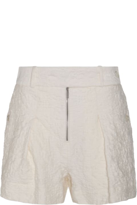 Pants & Shorts for Women Jil Sander Porcelain Cotton Shorts
