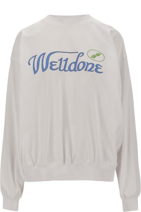 Cotton Sweatshirt With Logo