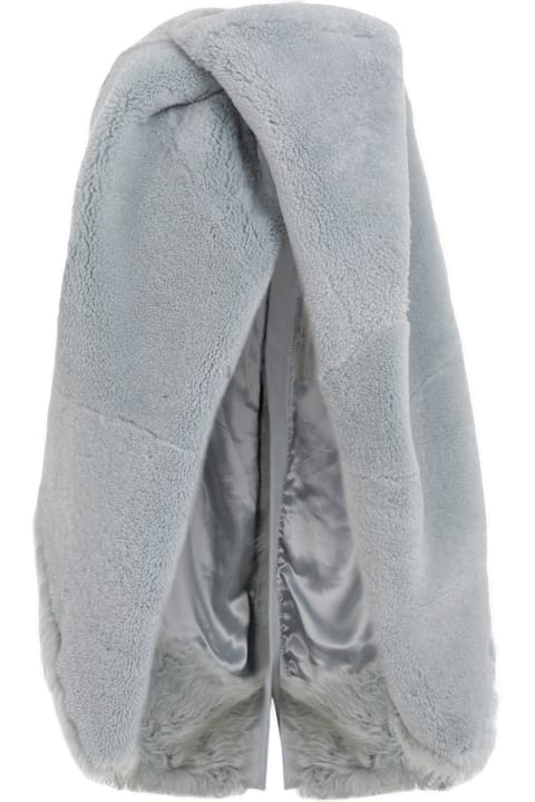 Homeware Rick Owens Short Masto Shearling Cape