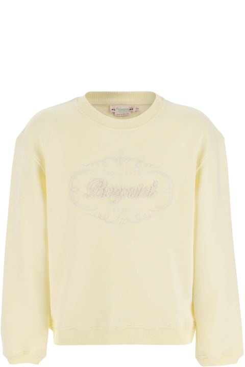 Sweaters & Sweatshirts for Girls Bonpoint Cotton Sweatshirt With Logo