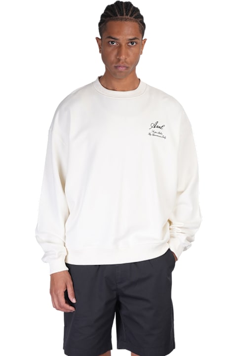 Axel Arigato for Men Axel Arigato Atelier Sweatshirt Sweatshirt In Beige Cotton