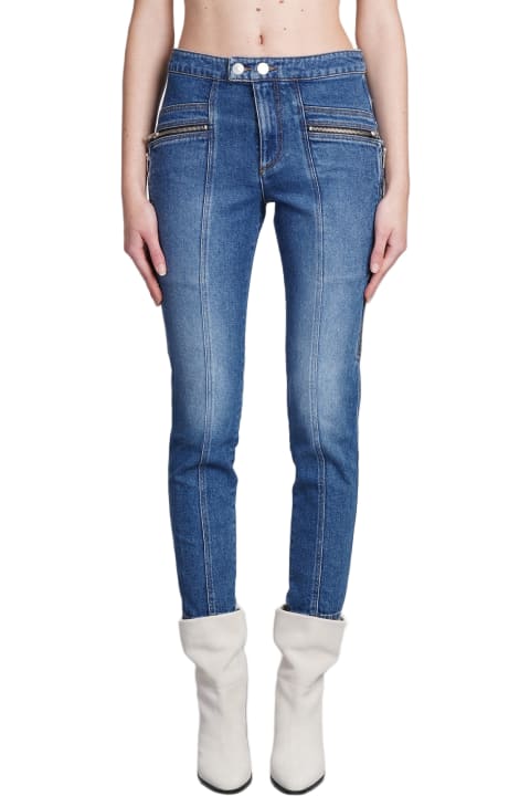 Isabel Marant Jeans for Women Isabel Marant Prezi Jeans In Blue Cotton