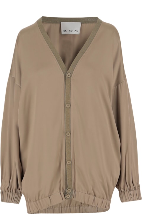Sa Su Phi Clothing for Women Sa Su Phi Silk And Viscose Cardigan