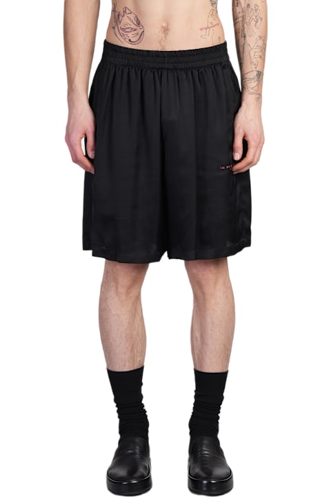 ih nom uh nit Clothing for Men ih nom uh nit Shorts In Black Viscose