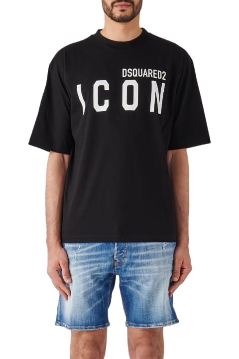 Dsquared2 for Men Dsquared2 Be Icon Loose Fit Tee T-shirt