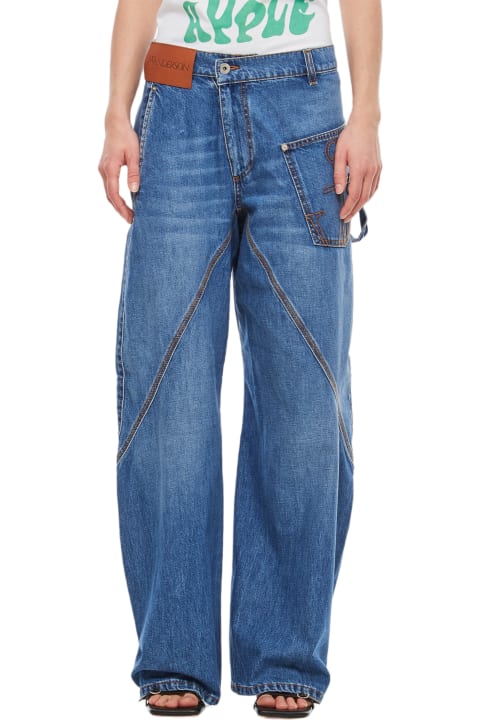 Fashion for Women J.W. Anderson Twisted Workwear Jeans