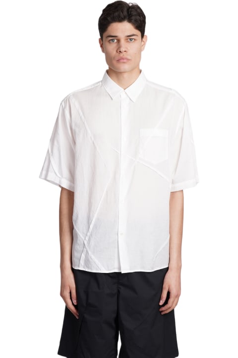 Undercover Jun Takahashi Clothing for Men Undercover Jun Takahashi Shirt In White Cotton